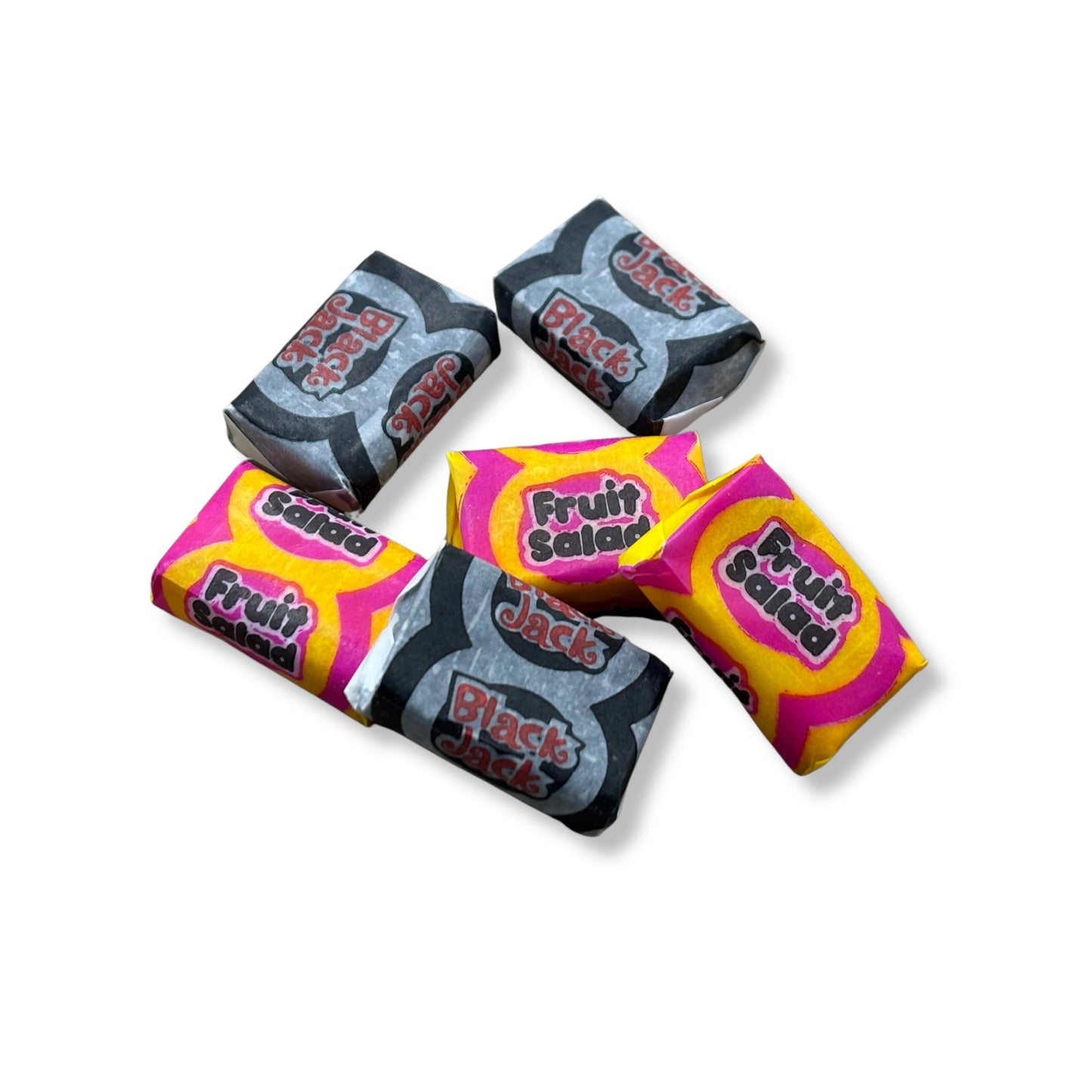 Black Jack & Fruit Salad Chew Mix