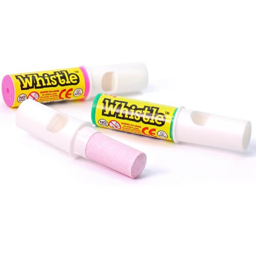 Swizzels Candy Whistles - Fruit flavour sweet in a plastic whistle.