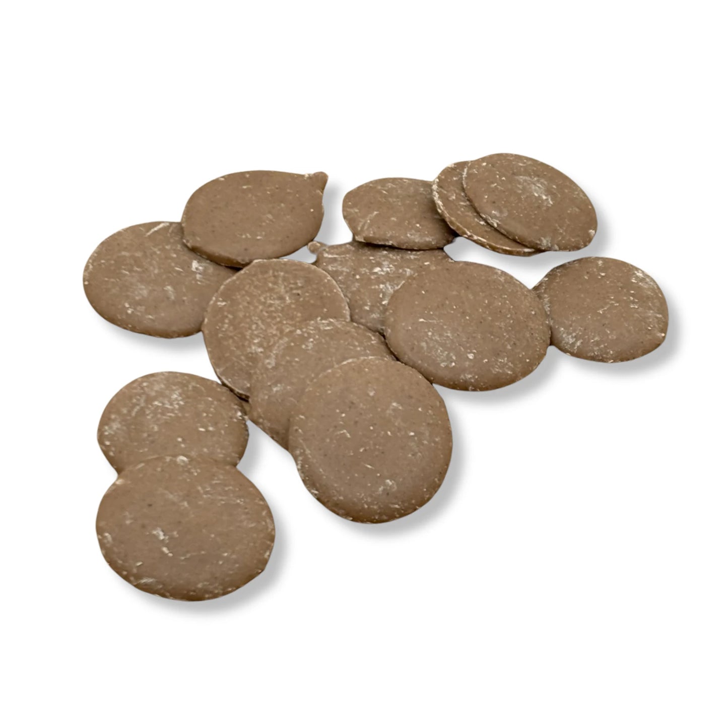 Hannah's Choc Drops - Milk chocolate flavour buttons.