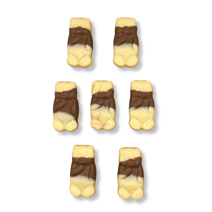 Hannah's Choco-Pandas - Cream & milk chocolate flavour candy.