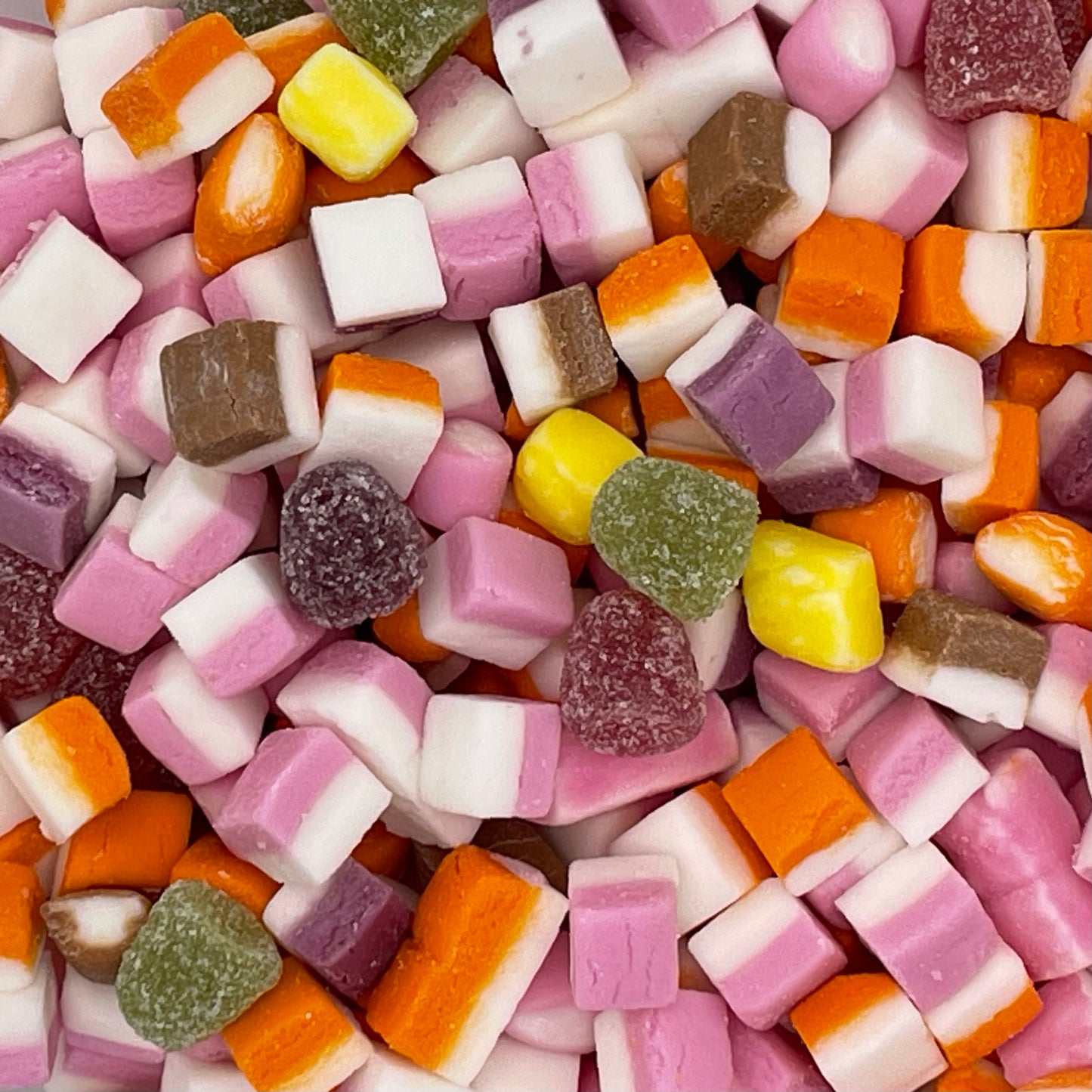 Dolly Mixture continue to be a big favourite with younger children who enjoy the different flavours and textures that this retro sweet mixture provides.