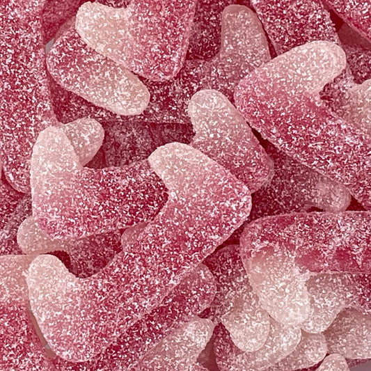 Kingsway Vegan Fizzy Dracula Teeth - Sour fruit flavour jelly sweet.