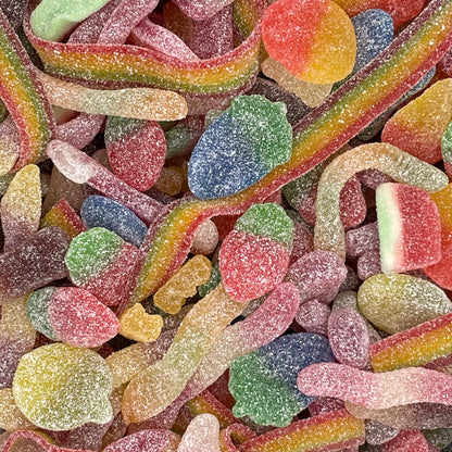 Fizzy Mix Sweets - A selection of fizzy sweets in a pick & mix pouch.