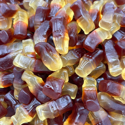 Kingsway Cola Bottles - Cola flavour jelly sweets.