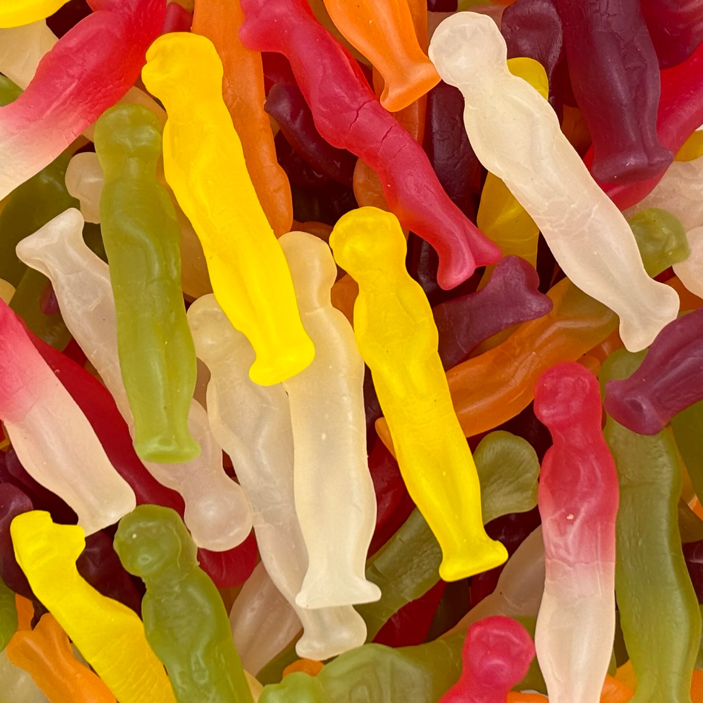 Kingsway Vegan Meerkats - Fruit flavoured jelly sweets.