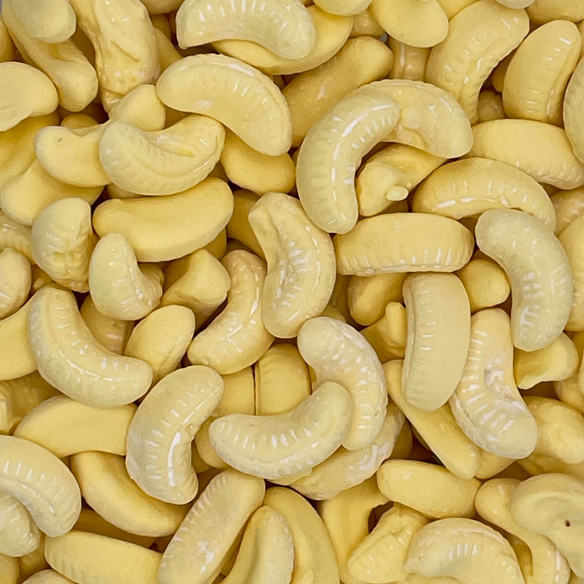 Barratt Mini Foam Bananas - Banana flavour foam sweets.