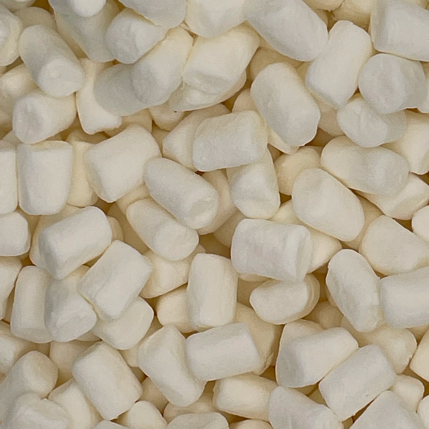 Fluffy white mini marshmallows