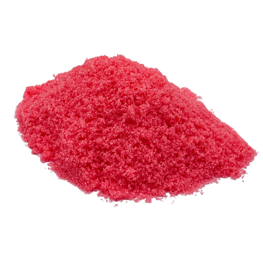 Strawberry Sherbet Kali - Traditional sugar crystals (kali) with a strong strawberry flavour.