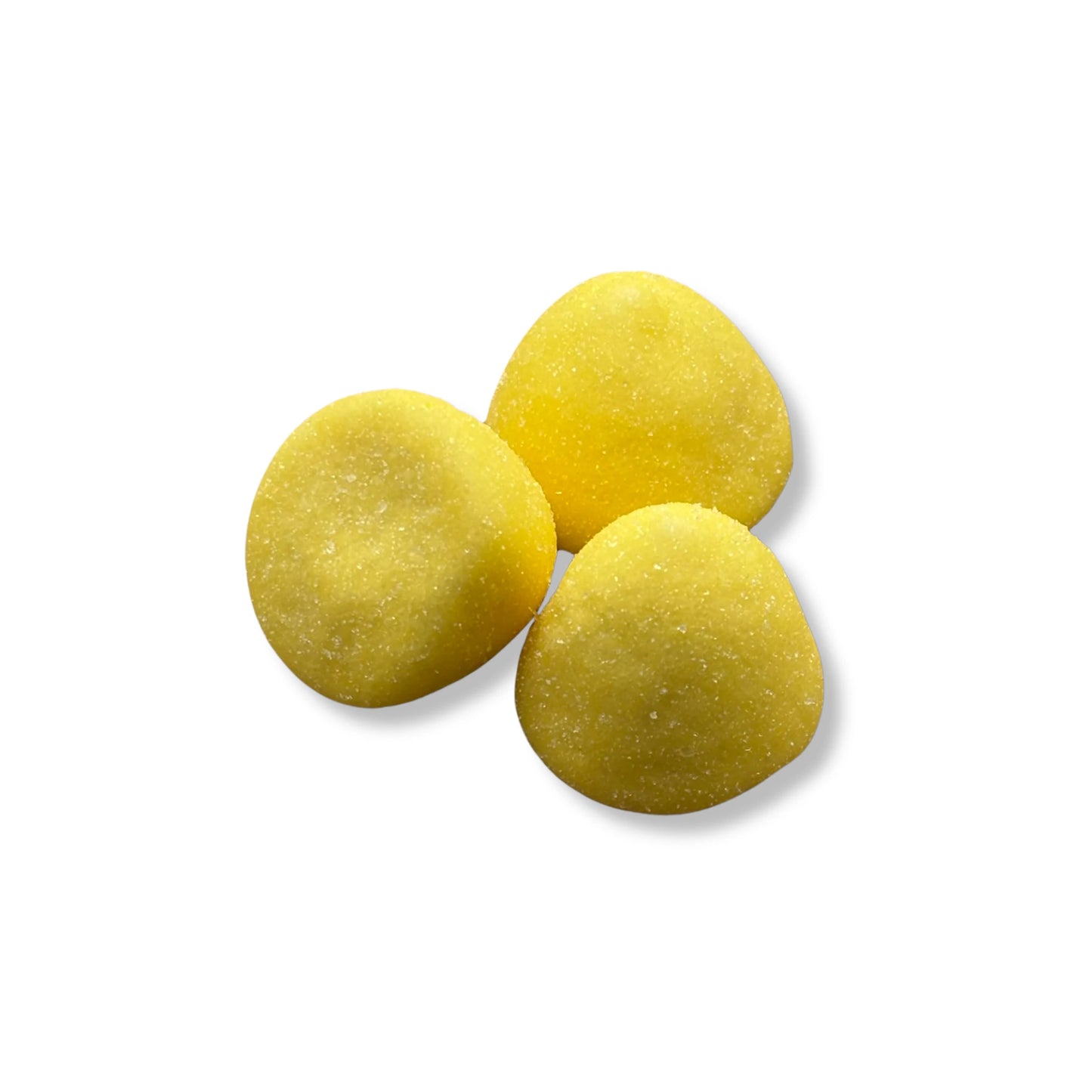 Yellow Paint Balls - Sugar coated banana and vanilla flavour marshmallow.