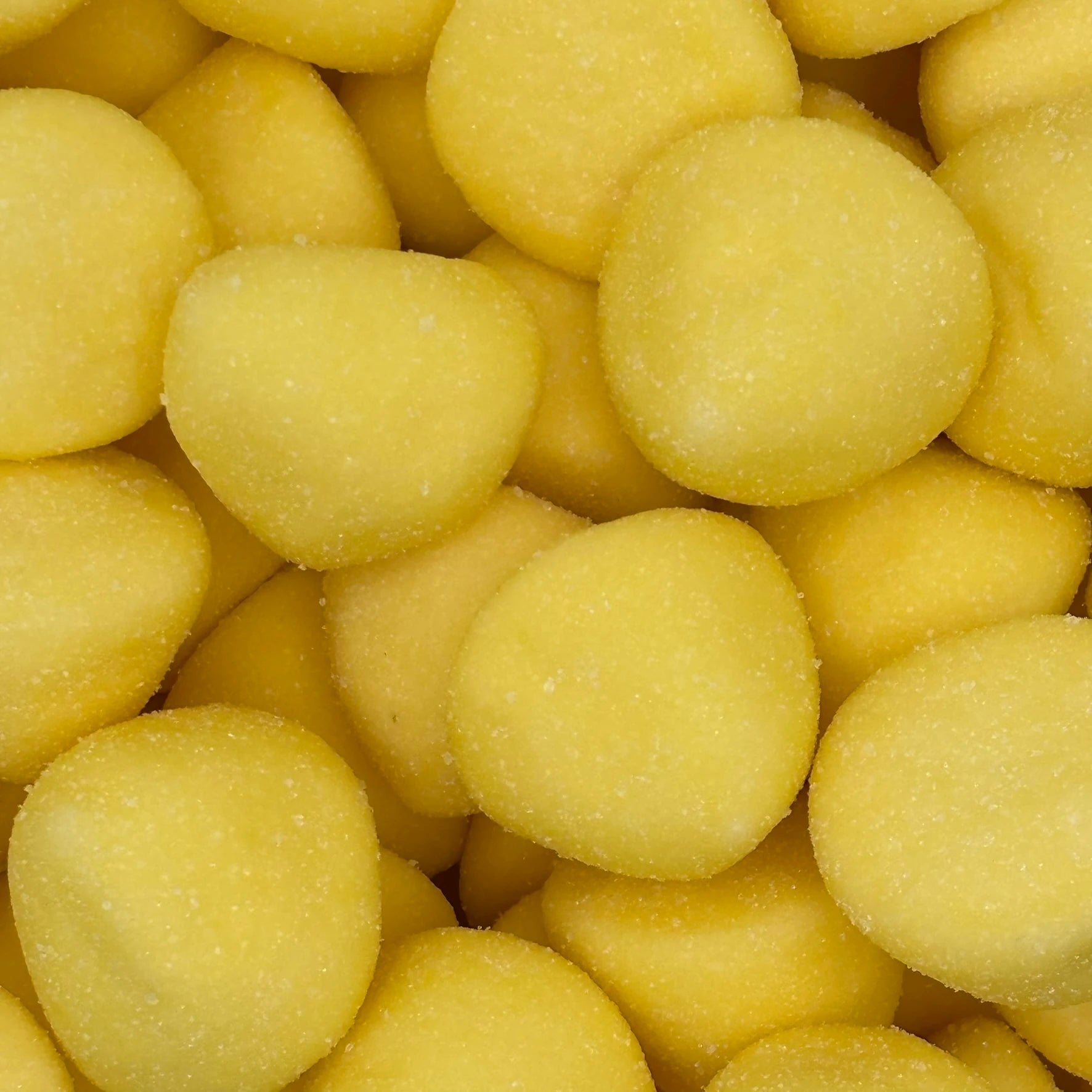 Yellow Paint Balls - Sugar coated banana and vanilla flavour marshmallow.